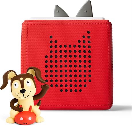 Toniebox 1 Audio Player Starter Set with Playtime Puppy - Red US