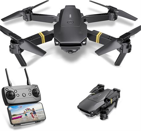 Drones adultes cam ras 4K/1080p, RC pliable, d marrage   une touche