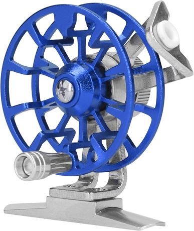 Moulinet Pêche Glace FD50 Aluminium Droit Acouto
