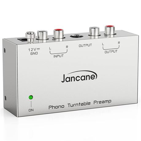 Préampli phono platine vinyle mini stéréo avec entrée RCA sortie TRS