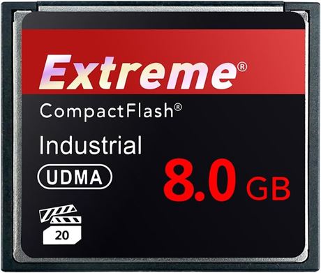 Carte CompactFlash ZHONGSIR 8Go Haute Vitesse UDMA