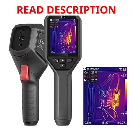 HIKMICRO B10 Thermal Imaging Camera 320x240 IR, 2MP Visual, 3.2" LCD, IP54