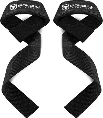 Lifting Straps (1 Pair) - Padded Wrist Support Wraps for Powerlifting
