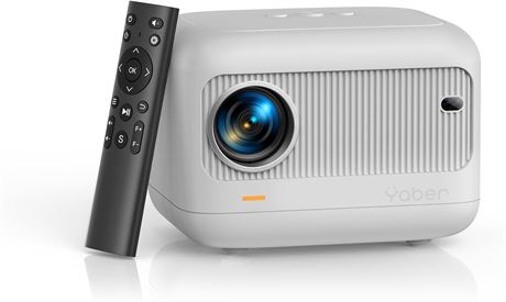 YABER Portable Projector 7000 Lux, 60,000 Hrs LED, 1080P, 200  Supported