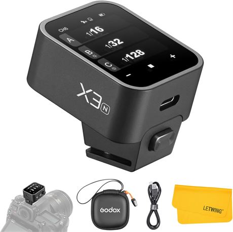 Godox X3-N TTL Wireless Flash Trigger Touchscreen for Nikon