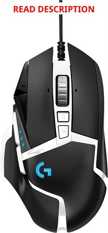 Souris Gaming Logitech G502 Hero 25600 DPI Filaire Noir/Blanc