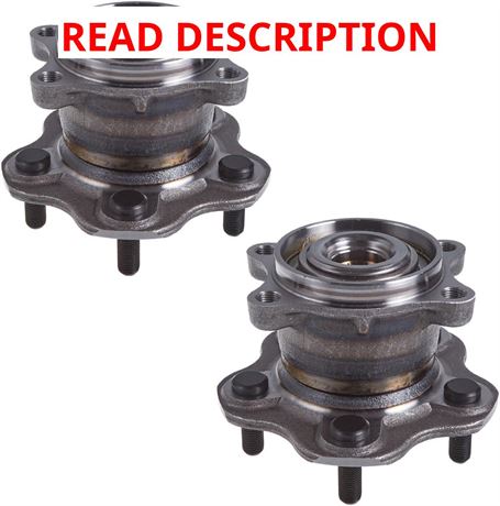 AUQDD AWD Rear Wheel Hub & Bearing Assembly for Nissan Juke/Rogue HA590564