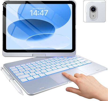 typecase Touch Keyboard Case for iPad 11th/10th Gen