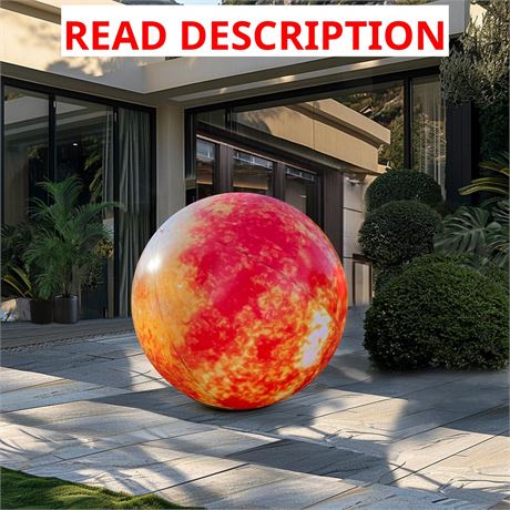 OZIS 23.6" Inflatable Planets LED Solar System Mars Balloons for Education