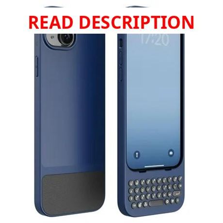 Clavier iPhone 15 Étui avec Clavier Royal Ink