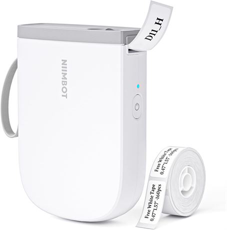 NIIMBOT D11 étiqueteuse Bluetooth 300 DPI blanche