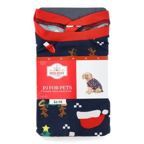 Christmas Matching Pajama Top for Pets, Size XL