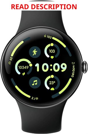 Montre Connectée IP68 Appel Cardio Sommeil Noir Mat