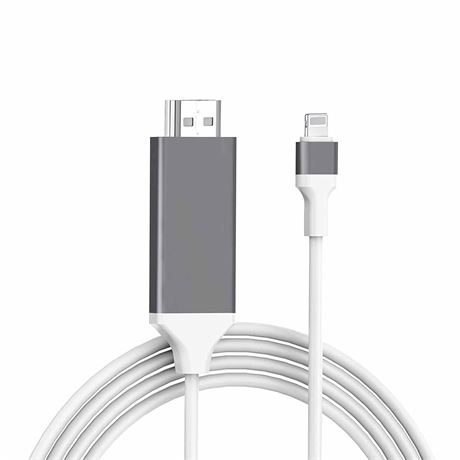 Câble Lightning HDMI MFi iPhone iPad 6.6ft