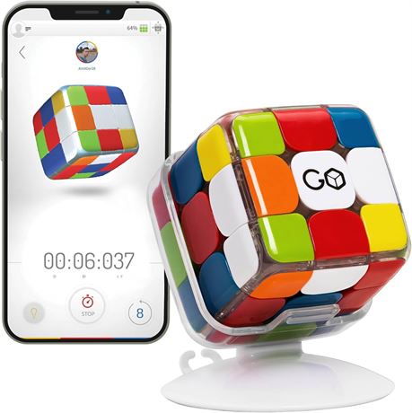GoCube Edge Pack - Cube connect  Bluetooth 3x3 magn tique, sans autocollant