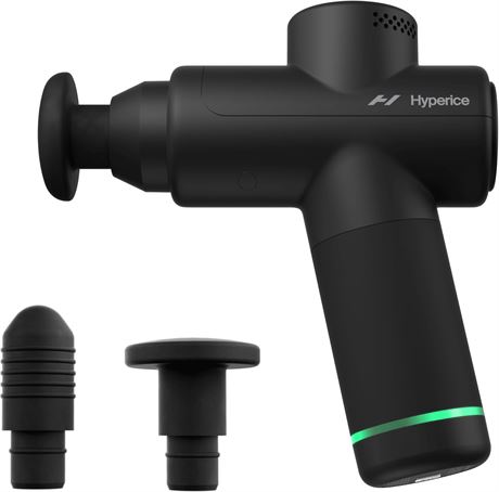 Hyperice Hypervolt Go 2, Quiet Glide, 3 Speeds, Black