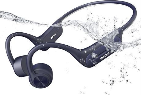 Écouteurs conduction osseuse Voistek, sport, IP68, 32 Go, Bluetooth