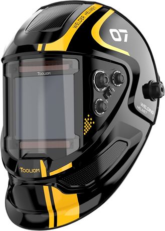 TOOLIOM casque soudure auto-obscurcissant grand écran solaire