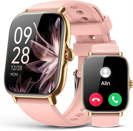 Smartwatch for Android/iPhone   2025 IP68 Fitness Tracker with Calls