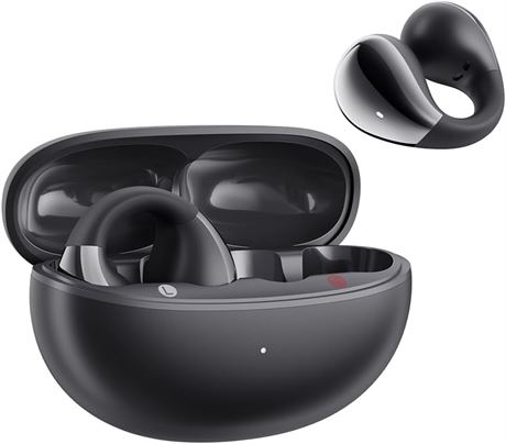 QCY Crossky C30 Clip-On Wireless Earbuds – ENC Mic, Dual Connect