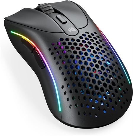 Glorious Model D2 souris gaming sans fil, 66g, 26K capteur, 210h autonomie