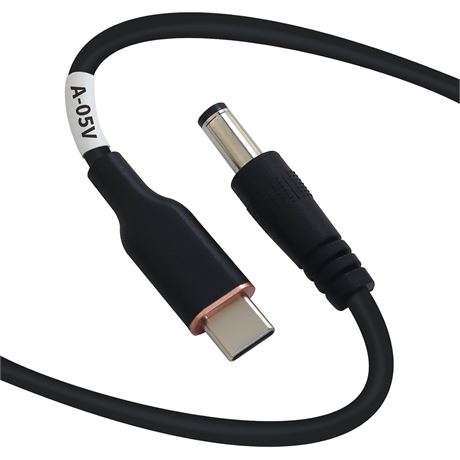 DSD TECH MagicConn SH-CP05A USB Type C PD to DC Power Cable(55x25)-5V