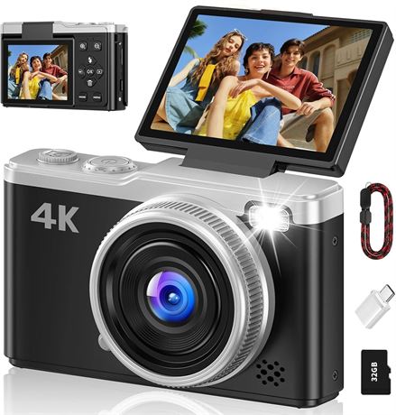 Appareil photo num rique 4K pour la photographie