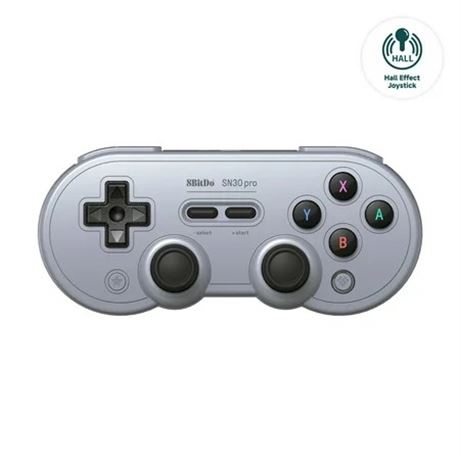 8BitDo SN30 Pro Bluetooth Controller, Hall Effect Joystick, Switch/PC/macOS