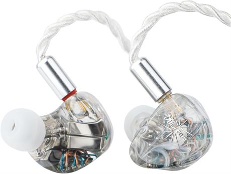 Linsoul Kiwi Ears OrchestraLite 8BA IEM with 4-core 7N OFC Cable