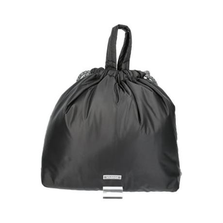 Wildfox Women’s Puffy Drawstring Backpack, Black Fashion Bag