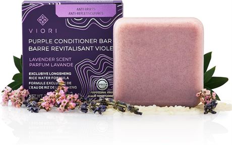 Viori barre revitalisante violette eau de riz cheveux blonds