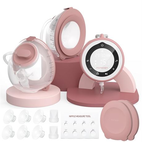 Momcozy V1 Pro Hospital-Grade Pump, Red