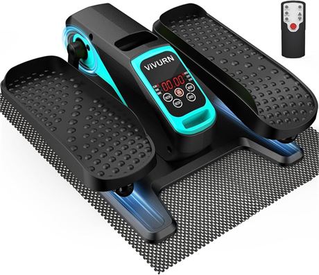 018 Under Desk Elliptical, 5 Modes, 12 Speeds, Low-Impact Mini Exerciser