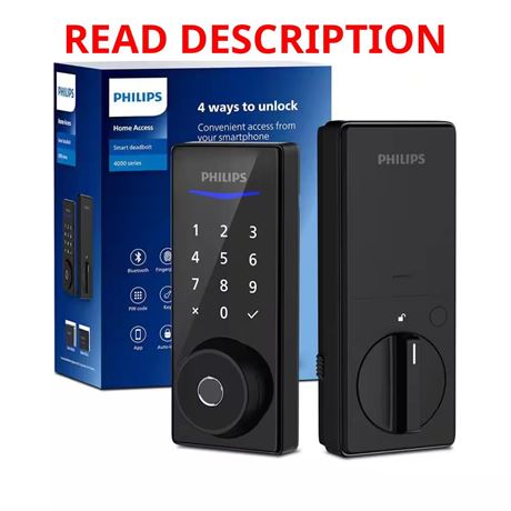 Matte Black WiFi Fingerprint Touchscreen Smart Door Lock