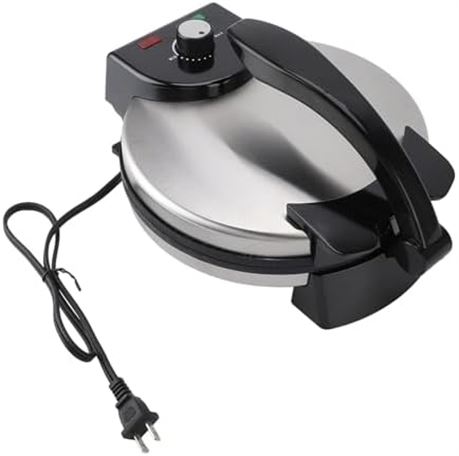 Electric Tortilla Maker, Non-Stick Roti & Tortilla Press, Chapati Cooker