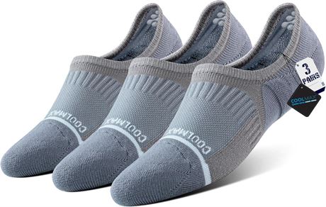 BRISIRA Bamboo Viscose Coolmax Women No Show Socks