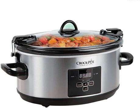 Mijoteuse Crock-Pot Programmable 7 Litres Cook & Carry