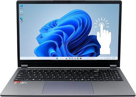 PC Portable 2-en-1 15.6" Tactile Ryzen 3 16Go