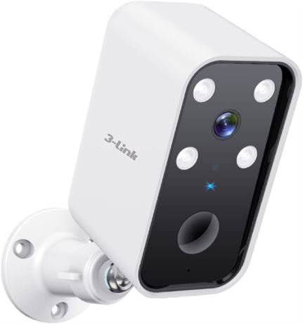 Wireless Outdoor Security Cameras, Battery-Powered, Night Vision, Motion