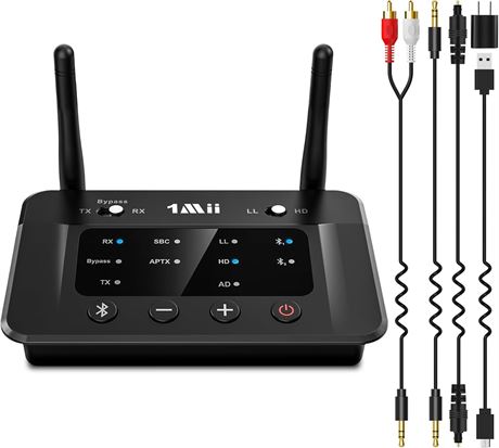 1Mii B03  metteur Bluetooth 5.3 pour casque st r o BT TV