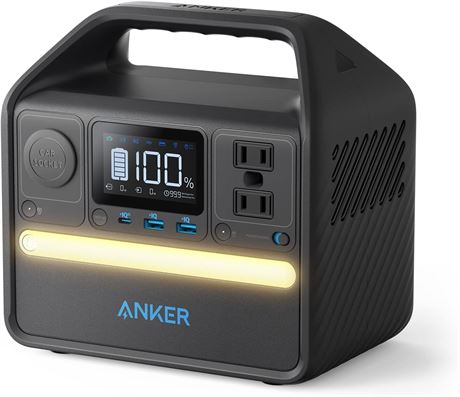 Anker 521 Powerhouse portable (256 Wh), 6 ports 200 W, USB-C 60 W