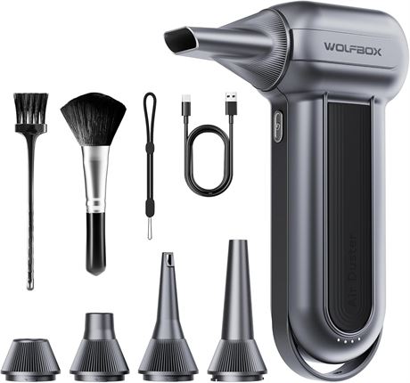 WOLFBOX MF100 150000RPM Cordless Compressed Air Duster