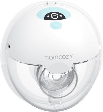 Momcozy M5 Wearable Breast Pump Hands-Free Portable 2 Pack Bluegreen