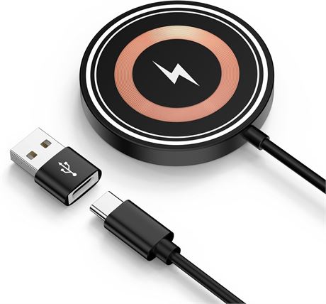 Magnetic Wireless Charger for Samsung Charging Pad 15W USB-C/A Magsafe