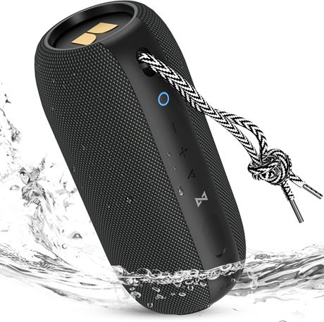 Monster S320 Bluetooth Speaker, 40W, 360  Stereo, IPX7, 32h, Black