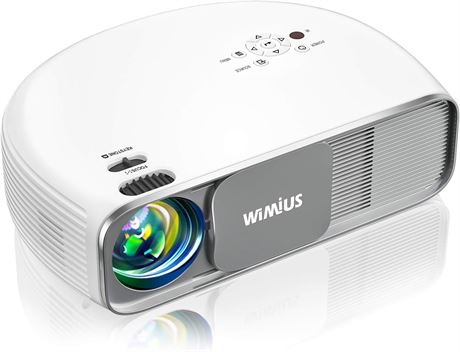 WIMIUS W6 1080P Outdoor Projector 4K Support WiFi Bluetooth