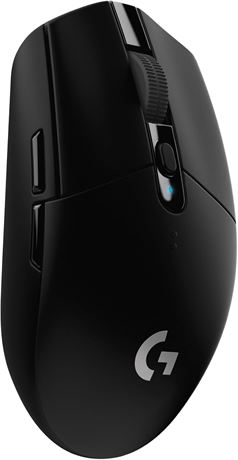 Logitech G305 Wireless Gaming Mouse, Hero Sensor, 12,000 DPI, Black