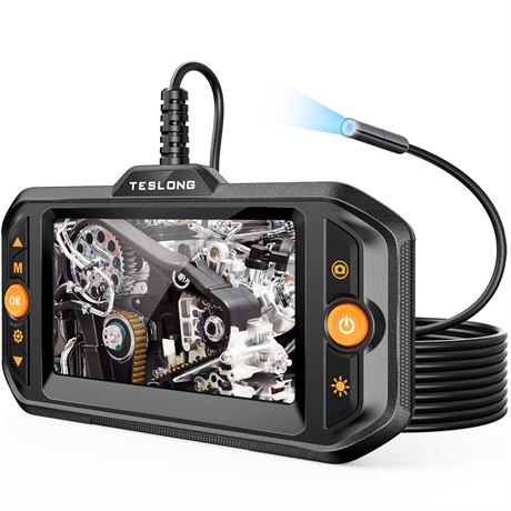 Teslong Endoscope Borescope with Light - Waterproof Optic Camera (16.5FT)