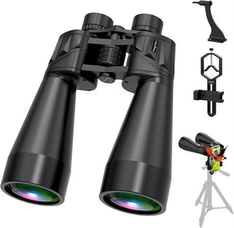Jumelles 18x70 pour adultes, outdoor et astronomie, grande ouverture